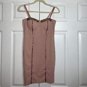 Gem Pink Mini Dress